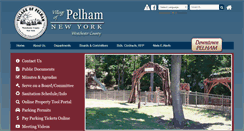 Desktop Screenshot of pelhamgov.com